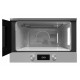 Teka ML 8220 BIS L Steam Glass Εντοιχιζόμενος Φούρνος Μικροκυμάτων με Grill 22lt Γκρι 112030004